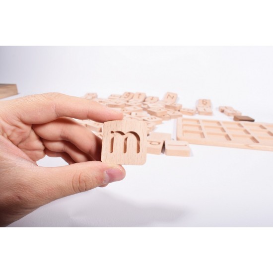 Eğitici Ahşap Oyuncak Kelime Oyunu (Montessori) Eğitici Ahşap Oyuncak Kelime Oyunu (Montessori)