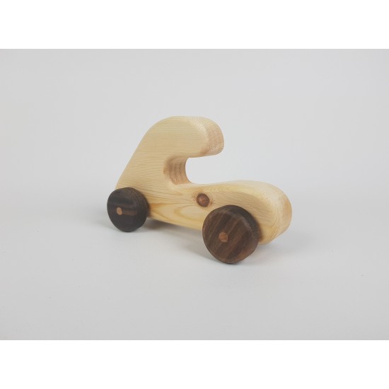 Hatchback Ahşap Oyuncak Araba Hatchback Ahşap Oyuncak Araba